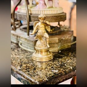 Antique Beautiful Victorian Cherub Angel